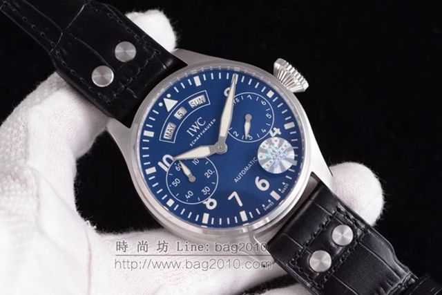 IWC手錶 V2升級版 IW502708 大型日曆顯示窗時計 萬國表高版本新款男表 萬國機械男士腕表  hds1245